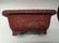 A pair of Qianlong Cinnabar Lacquered flower pots - 2