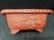 A pair of Qianlong Cinnabar Lacquered flower pots - 8