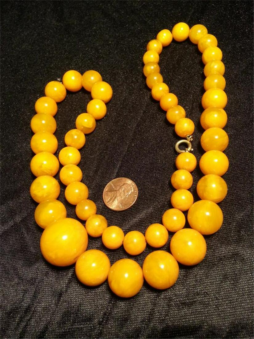 Amber  NECKLACE 78.6g (1 of 5)