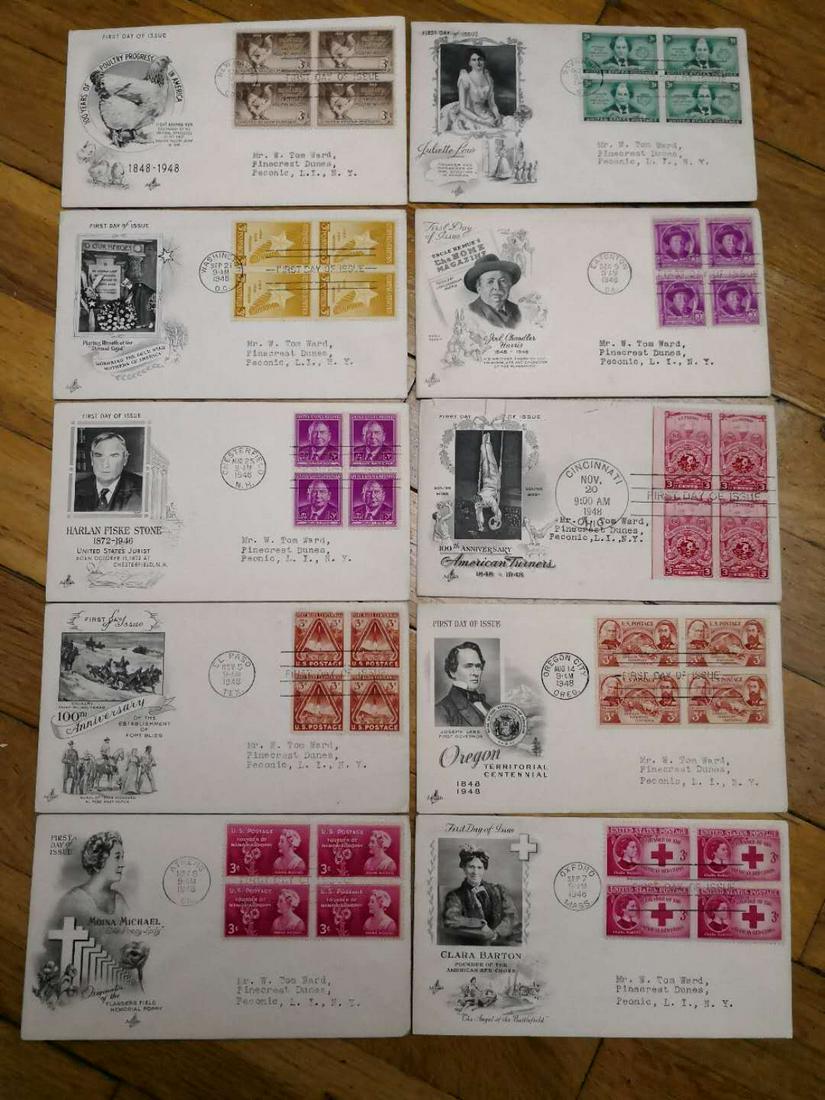 U S A FIRST DAY ISSUE STAMPS (1 of 1)