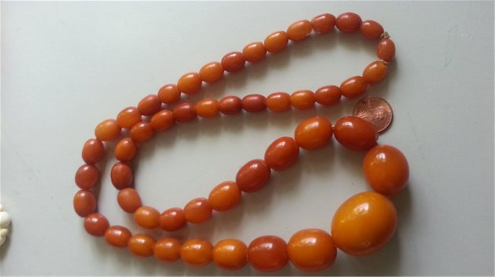 Natural ANTIQUE Baltic BUTTERSCOTCH AMBER (1 of 5)