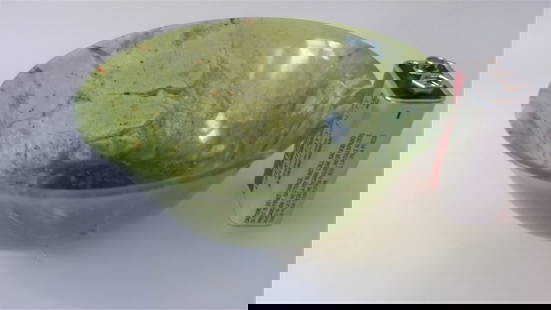 genuine jade bowl: genuine jade bowl