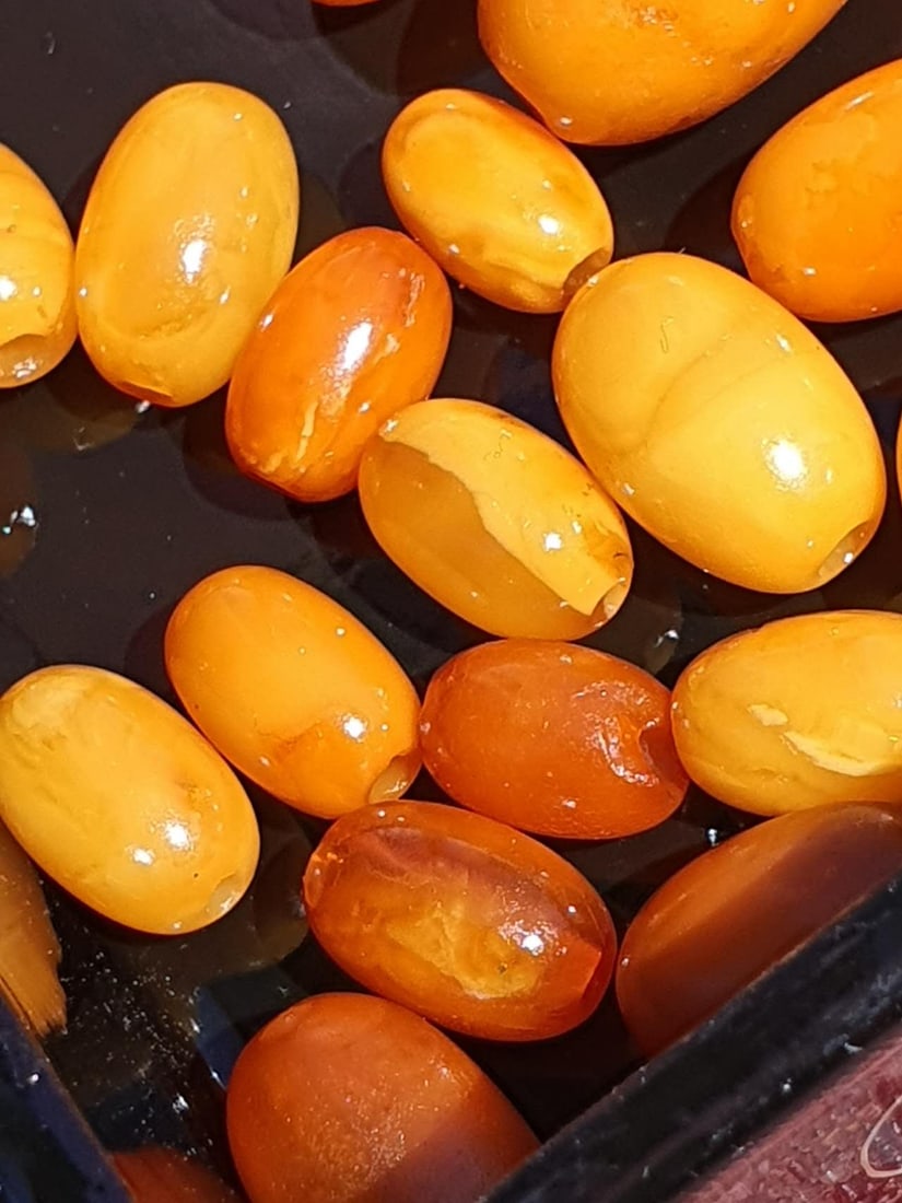 Natural BUTTERSCOTCH AMBER 42g: Natural BUTTERSCOTCH AMBER 42g