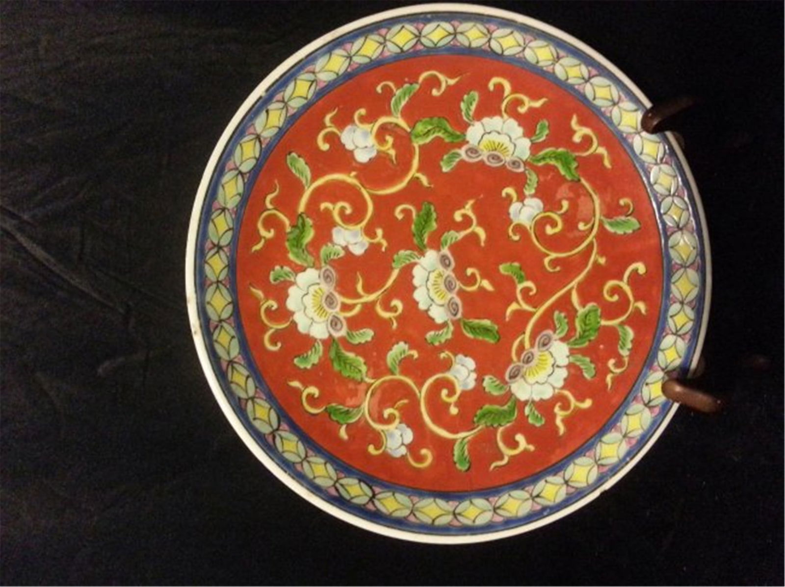 Late 19th Century Chinese Export Rose Medallion Dish (1 of 4)