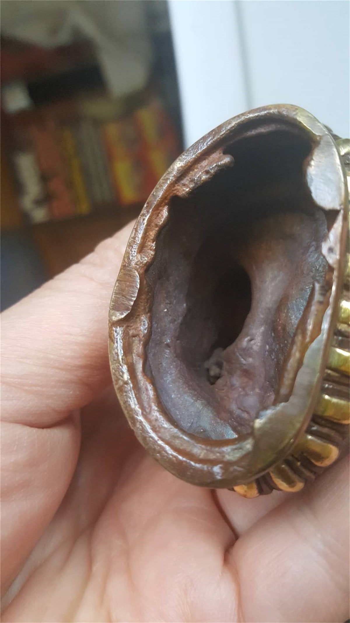 Copper Buddha statue - 4