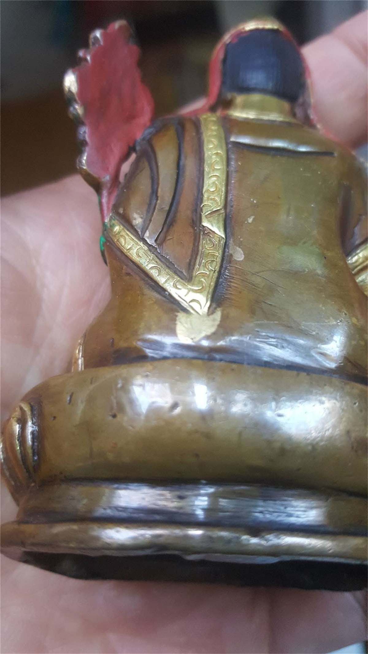 Copper Buddha statue - 6
