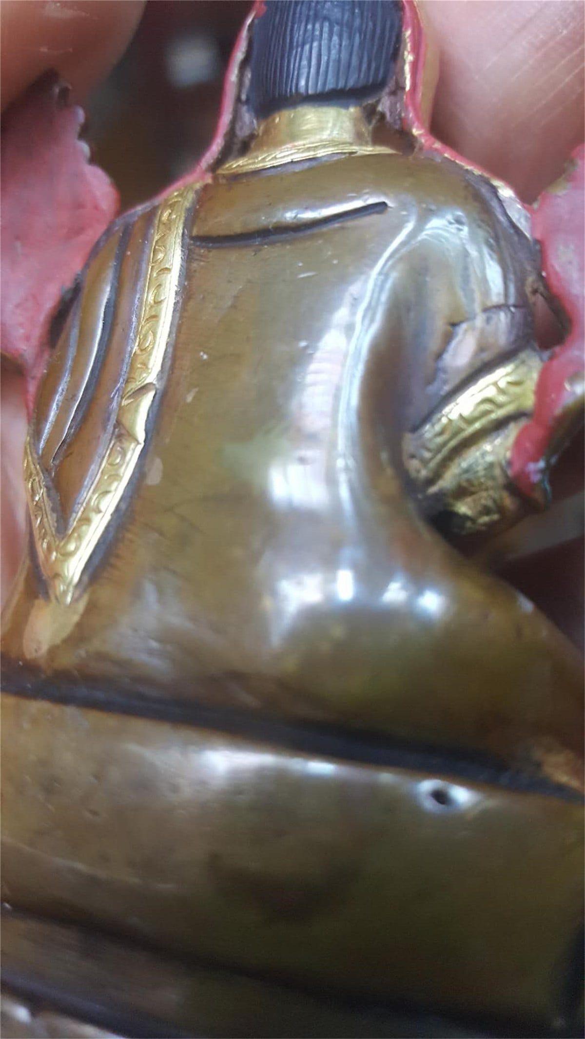 Copper Buddha statue - 7