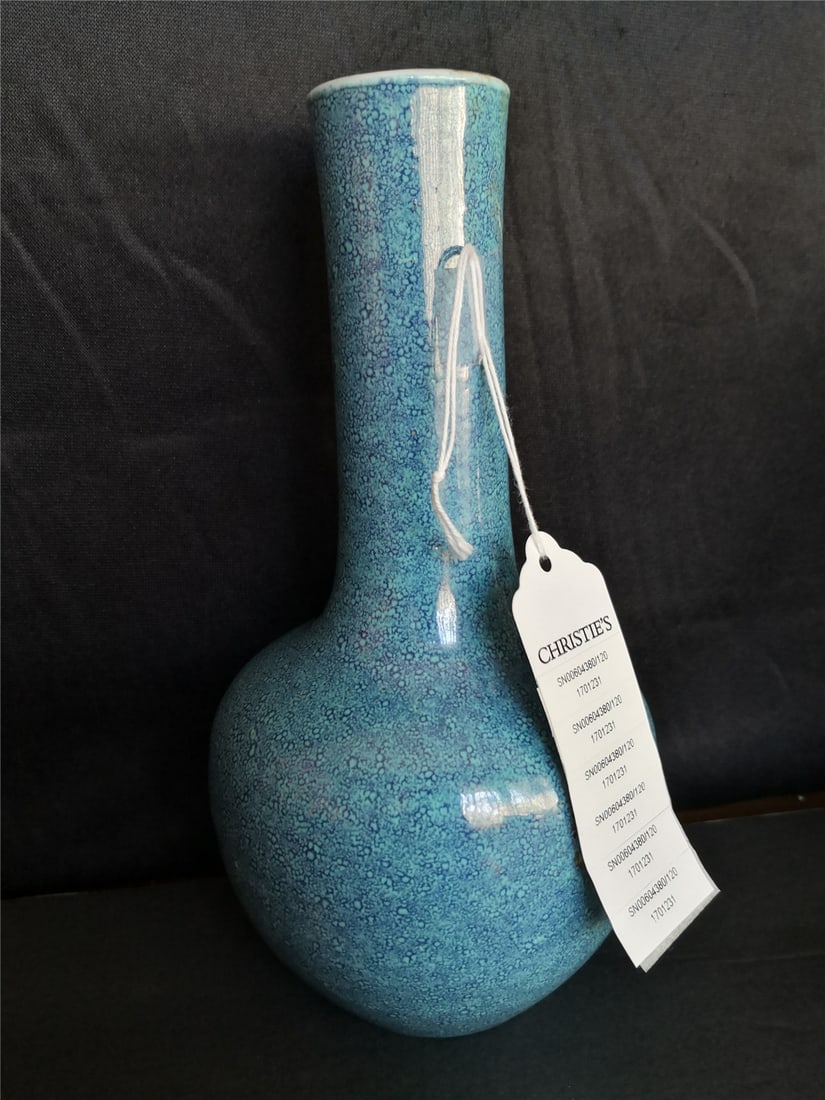 Qing ROBIN'S EGG VASE (1 of 7)