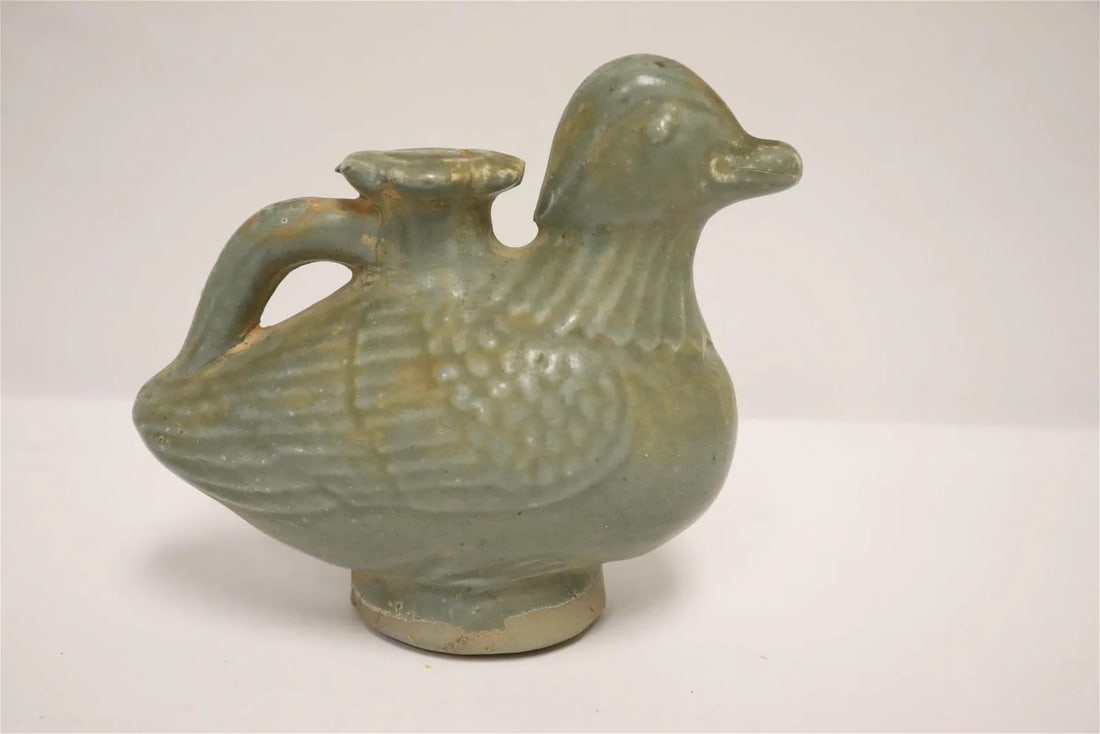 Celadon Water drip in Bird Shape (1 of 4)