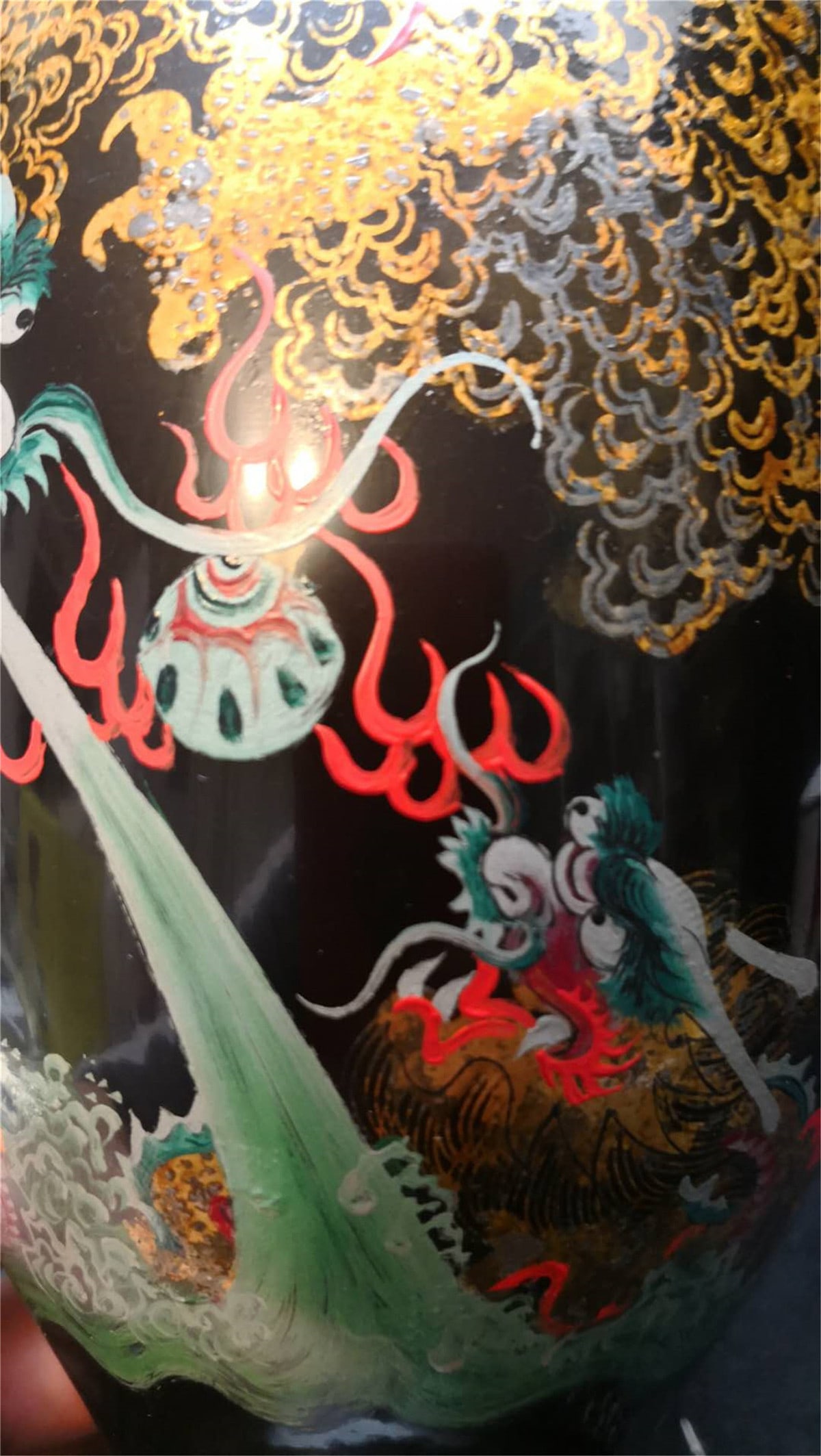 Bodiless lacquer vase - 3