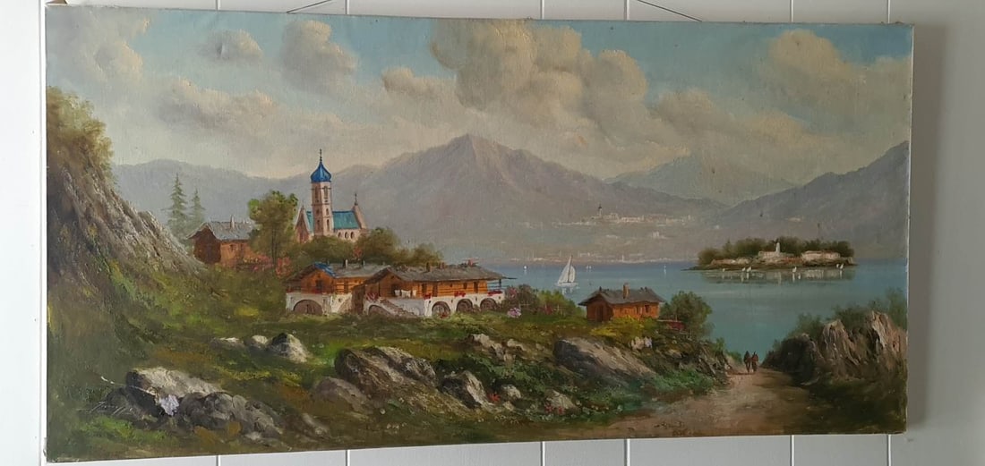 An oil painting (1 of 4)