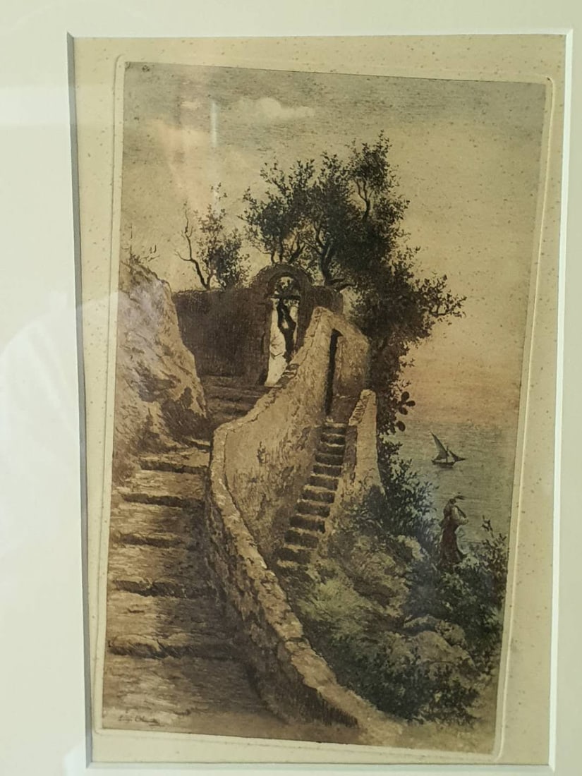 Antique hand paint 1920: Antique hand paint