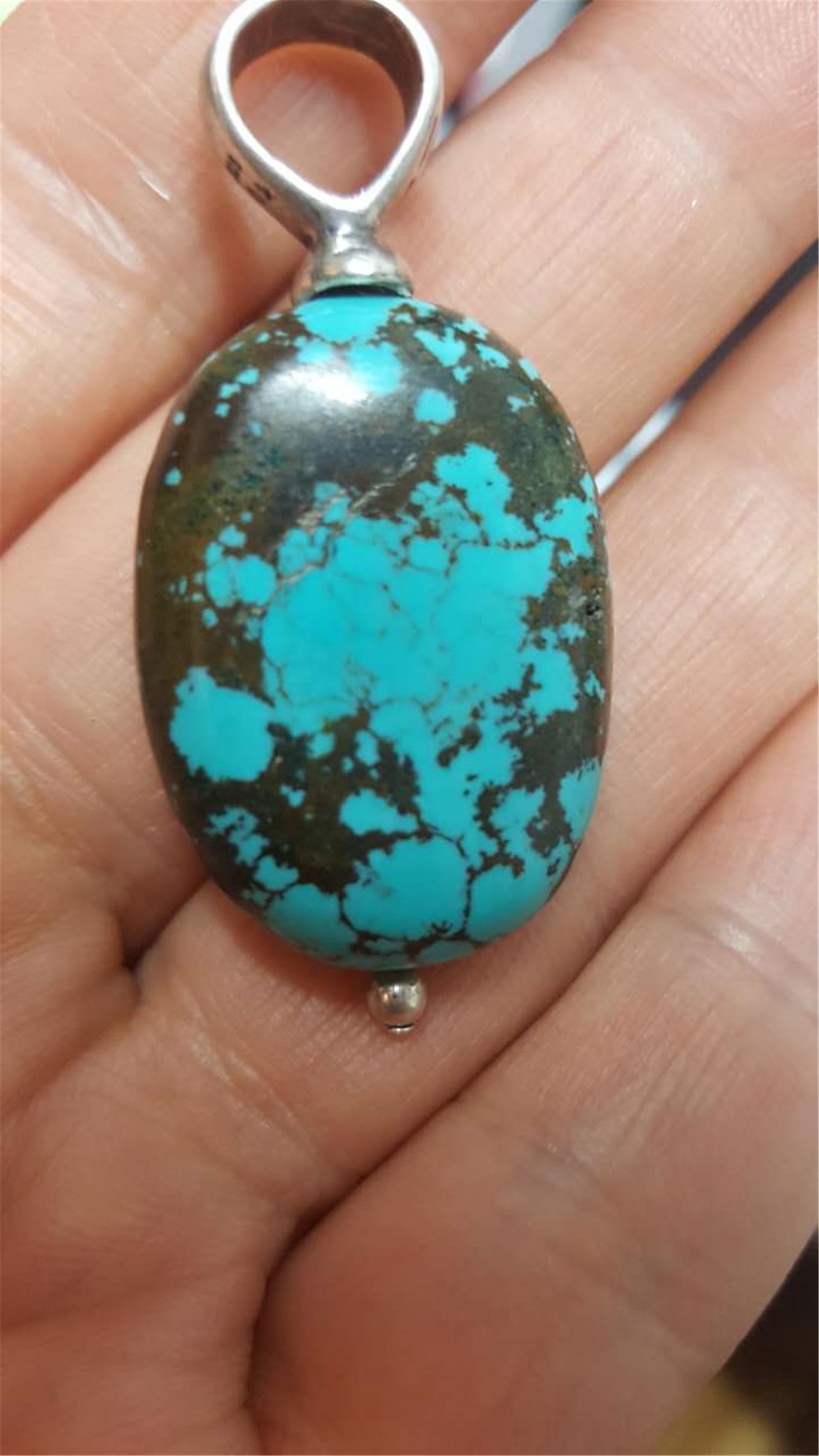 Turquoise NECKLACE pendant: Turquoise NECKLACE pendant