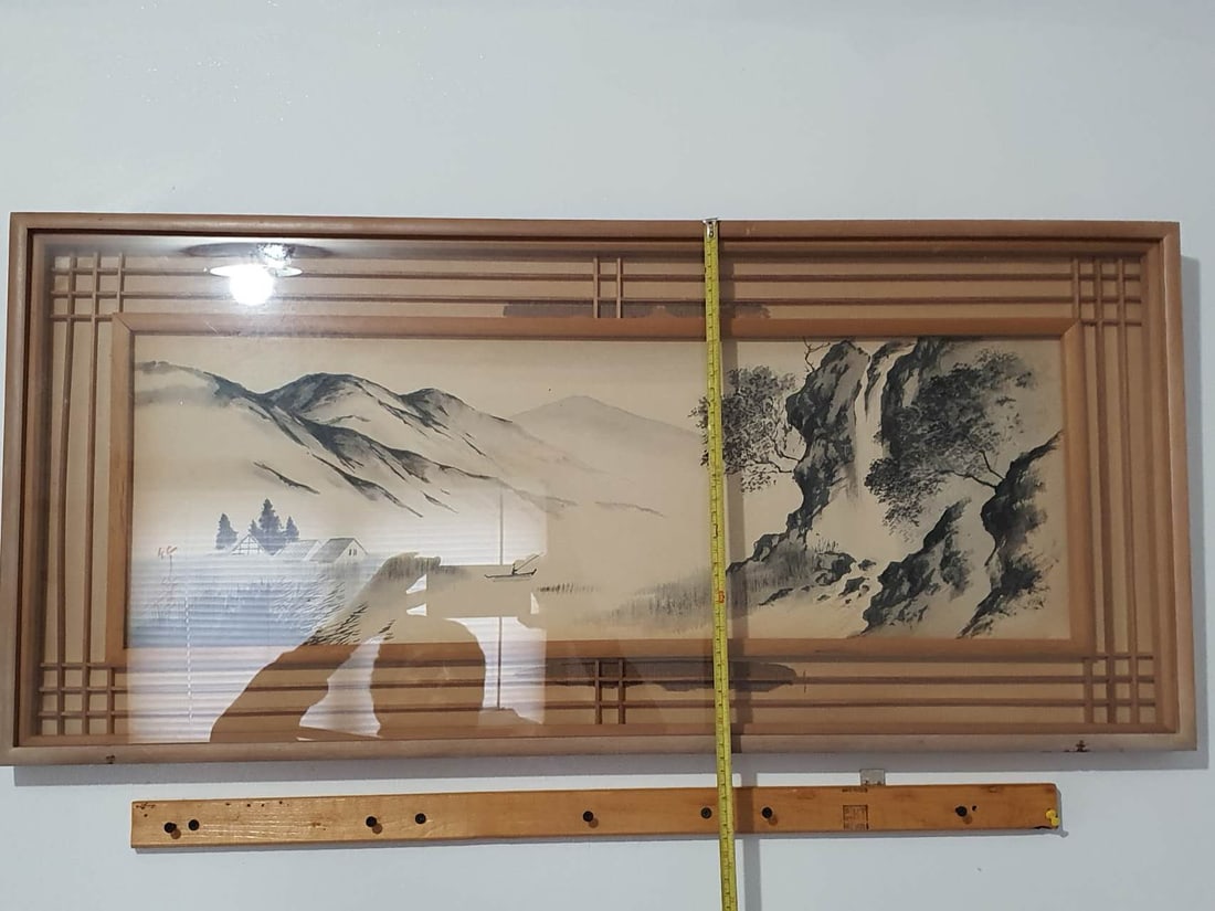 Japanese hand-painted artwork: Japanese hand-painted artwork