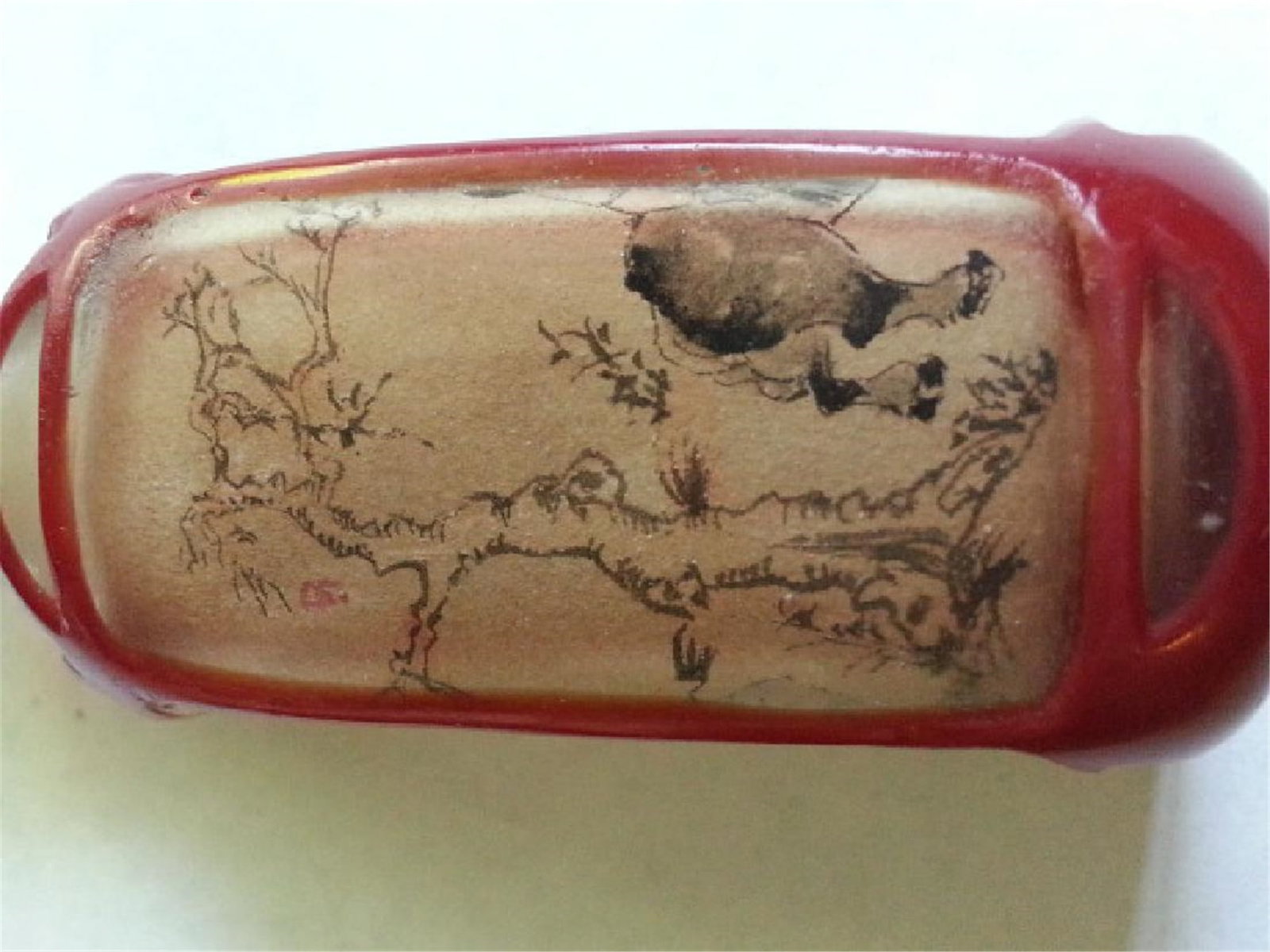 SNUFF BOTTLE 清代名家马少宣内画鼻烟 - 3