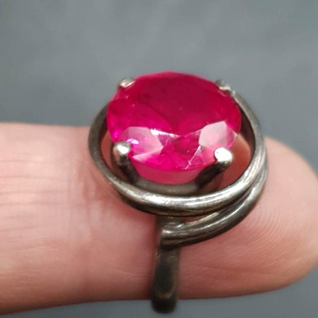Ruby Ring CTW 6红宝石戒指 - 2