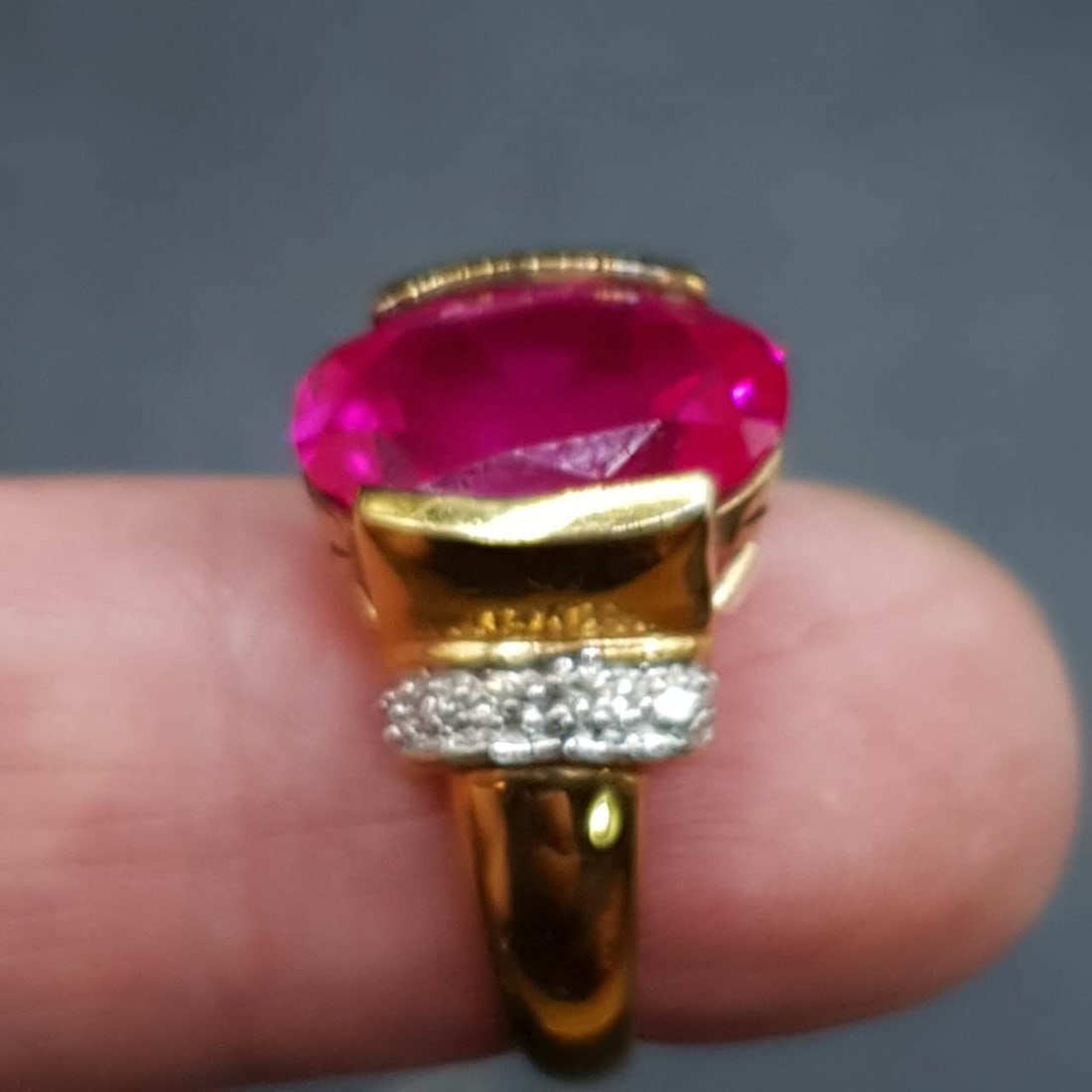Ruby Ring CTW 5红宝石戒指 - 2