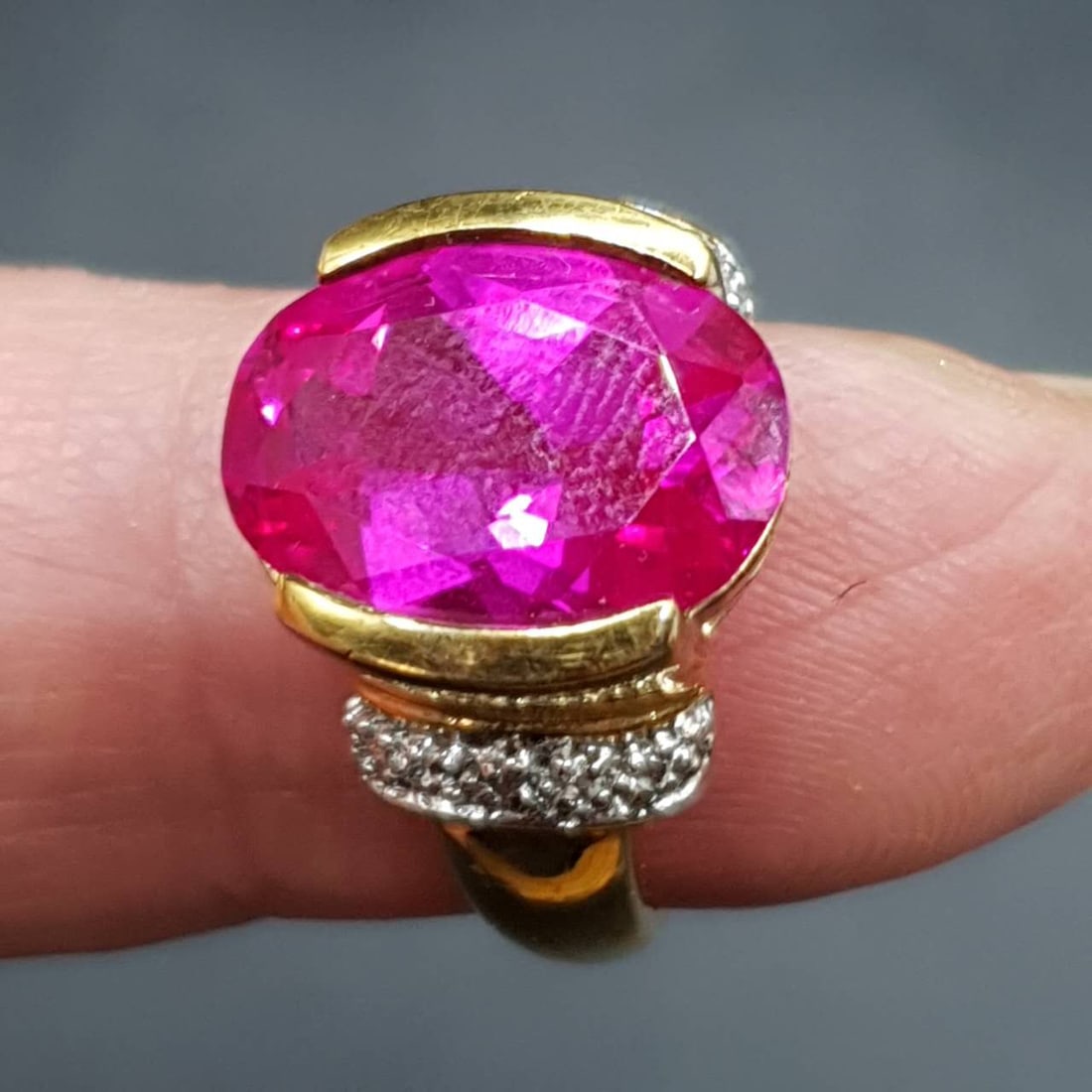 Ruby Ring CTW 5红宝石戒指 - 3
