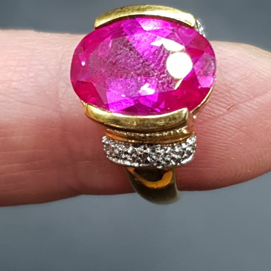 Ruby Ring CTW 5红宝石戒指 - 4