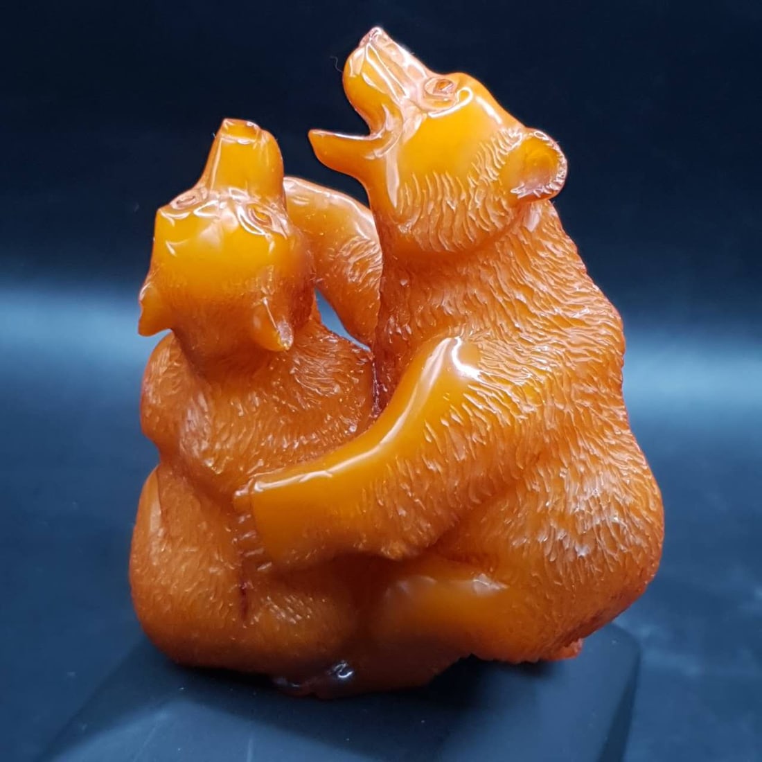 natural amber;天然鸡油黄蜜蜡 - 8