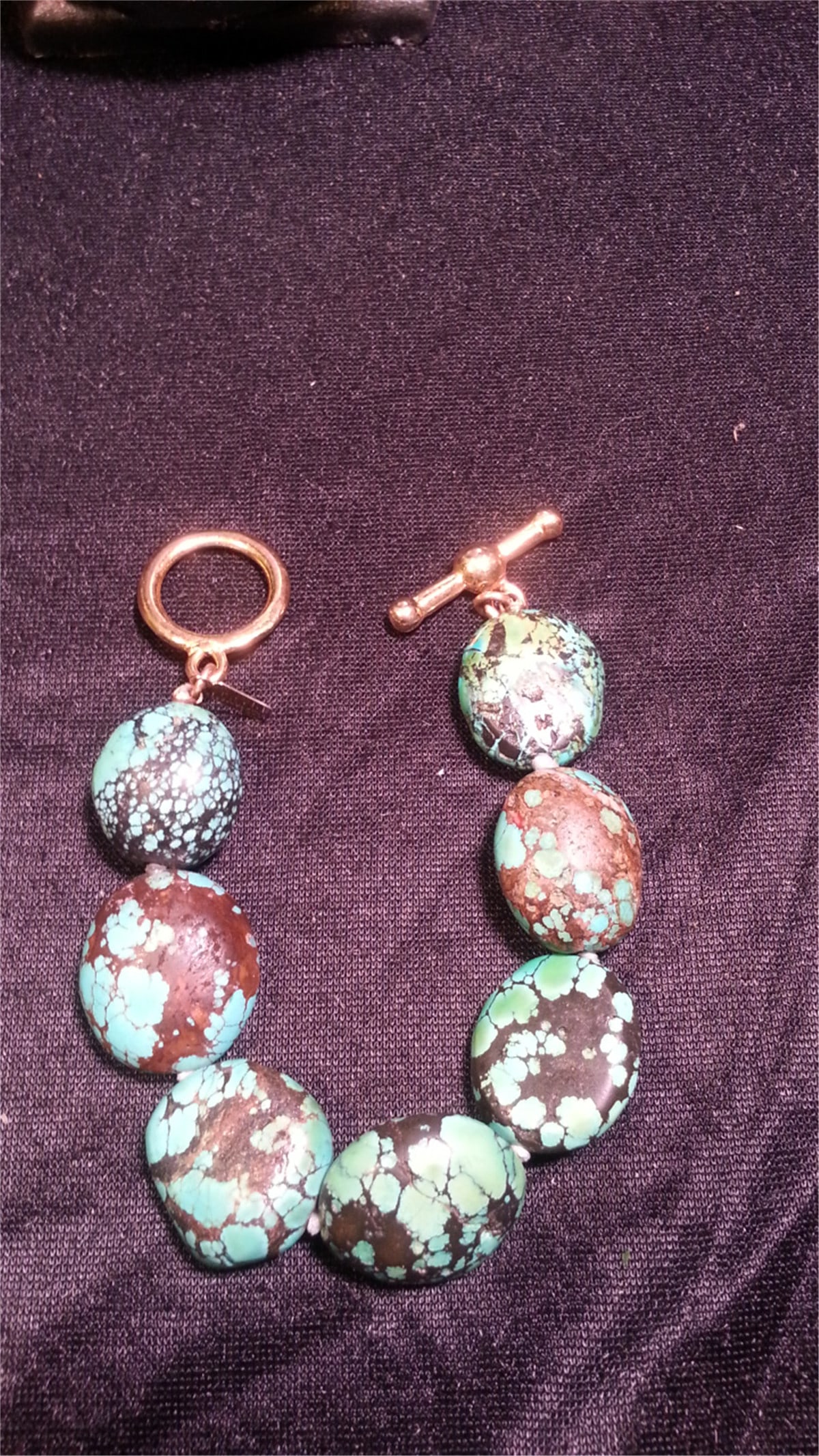 Natural Turquoise Bracelet (1 of 2)