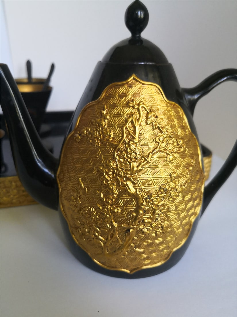Chinese Foo Chow lacquerware 清末福州脱胎漆器 - 10