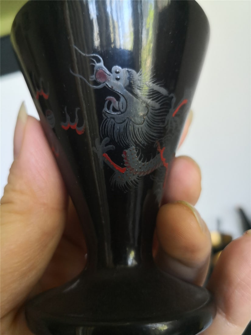 Chinese Foo Chow lacquerware 清末福州脱胎漆器 - 3