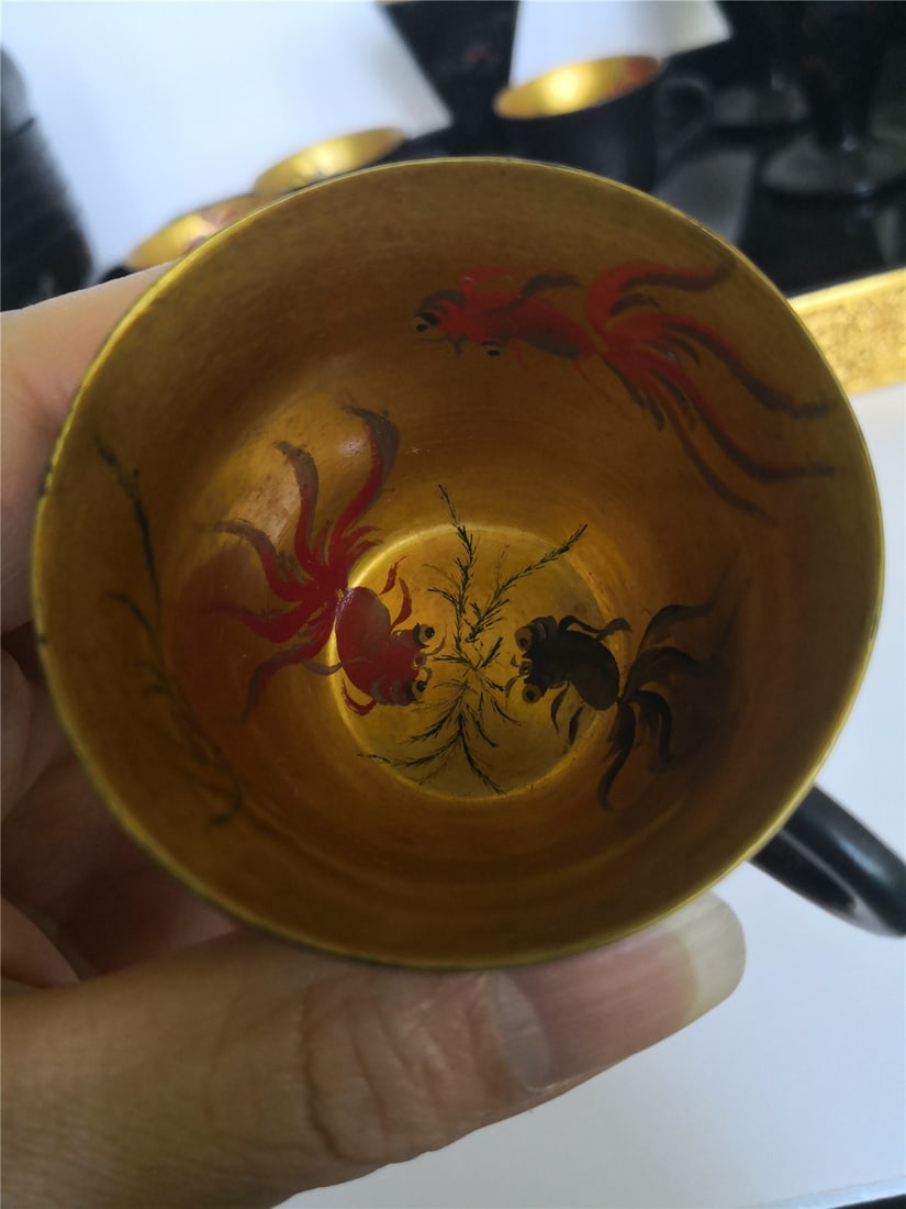 Chinese Foo Chow lacquerware 清末福州脱胎漆器 - 4