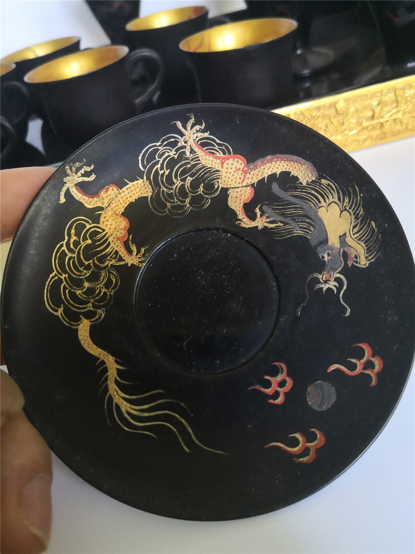 Chinese Foo Chow lacquerware 清末福州脱胎漆器 - 9