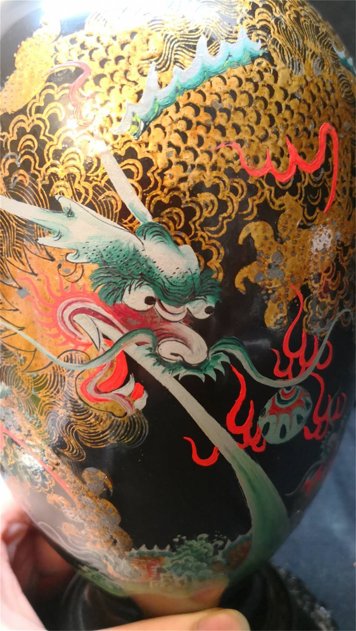 Bodiless lacquer vase - 4