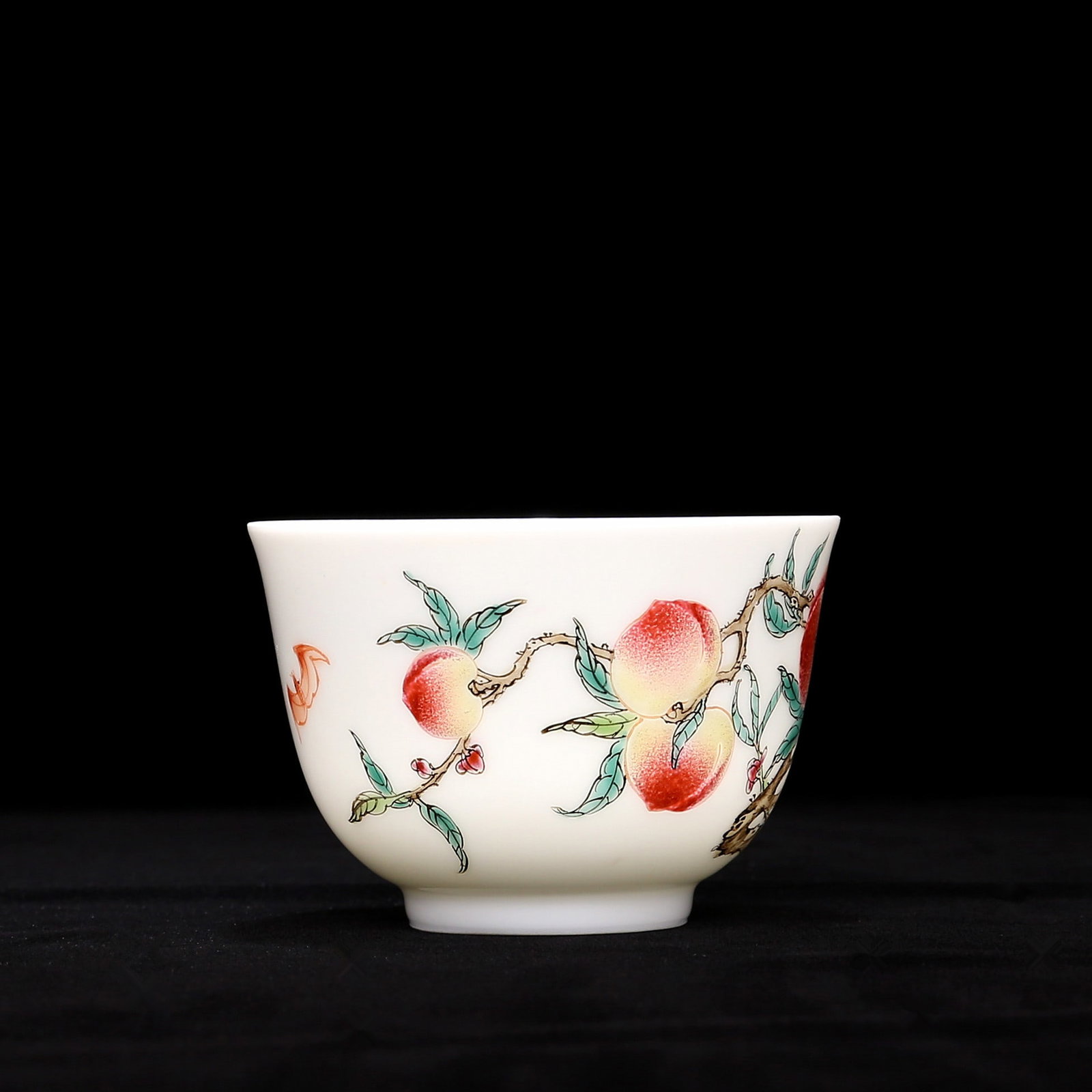 Qing Dynasty Qianlong mark famille rose pomegranate pattern celestial vase Height 22.80CM Caliber - 2