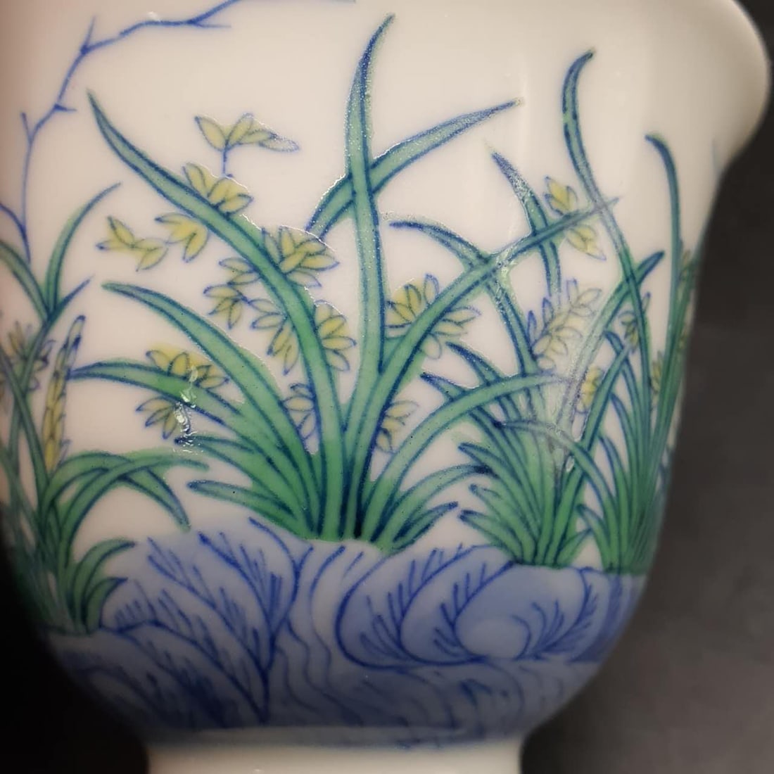 Flower Cup 十二花神杯之一，，民国 - 3