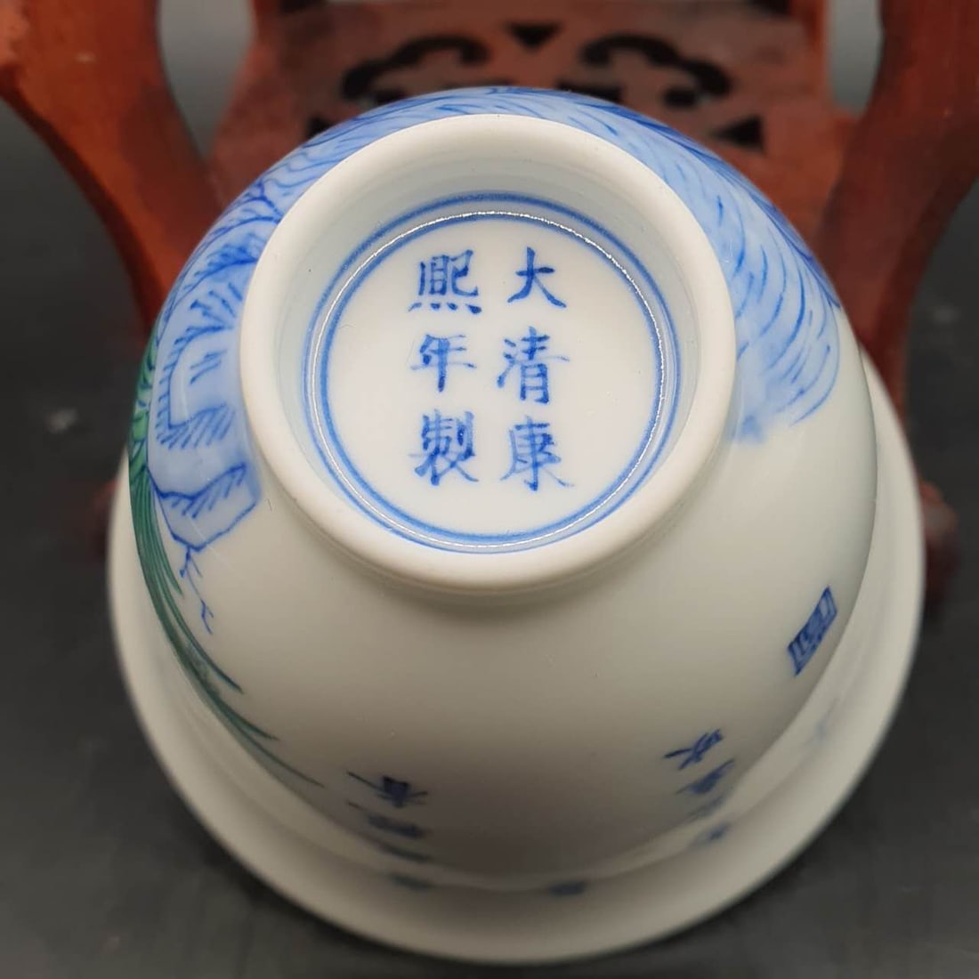 Flower Cup 十二花神杯之一，，民国 - 4