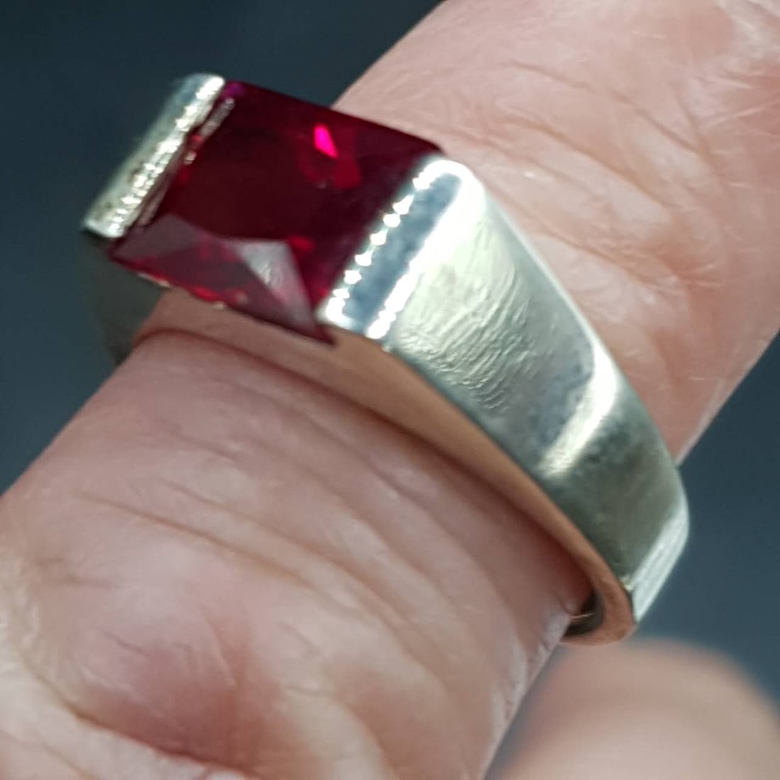 Ruby ring, CTW 3.3UP.红宝石戒指 - 2