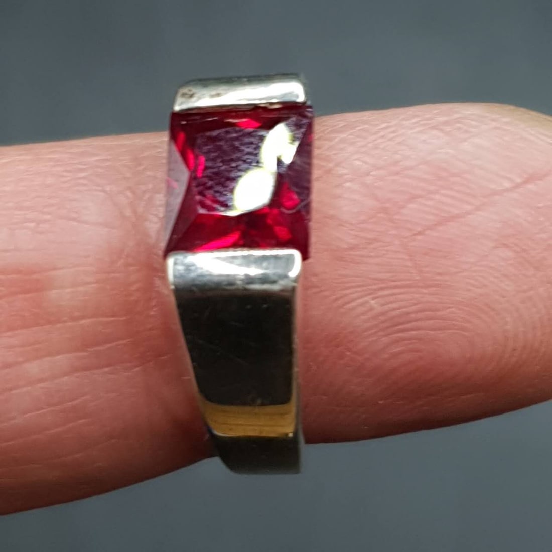 Ruby ring, CTW 3.3UP.红宝石戒指 - 3