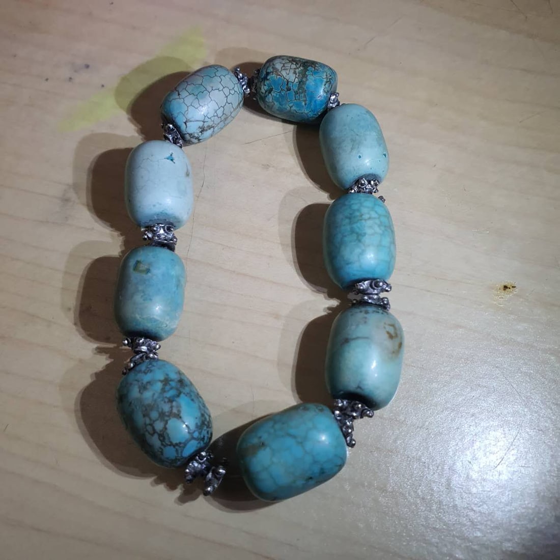 NATURAL ANTIQUE Turquoise bracelet: NATURAL ANTIQUE Turquoise bracelet