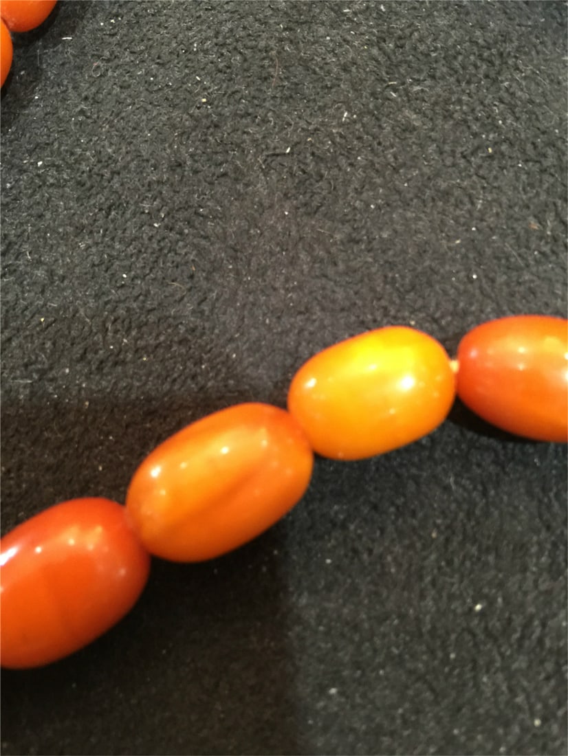 Natural BUTTERSCOTCH AMBER NECKLACE - 4