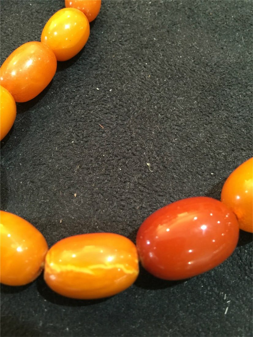 Natural BUTTERSCOTCH AMBER NECKLACE - 5