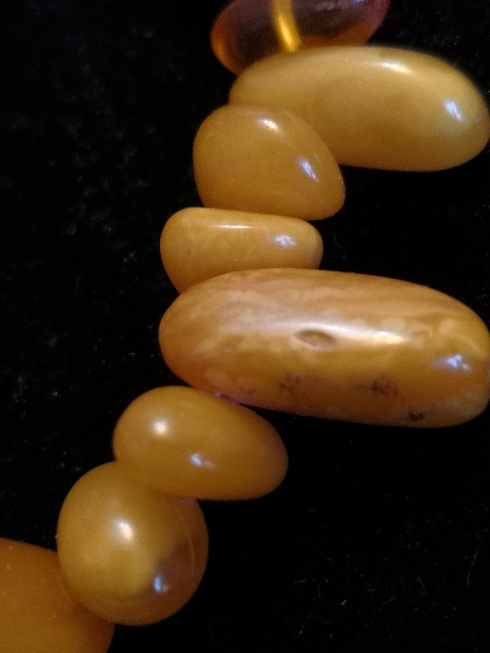 NATURAL BUTTERSCOTCH AMBER NECKLACE - 2