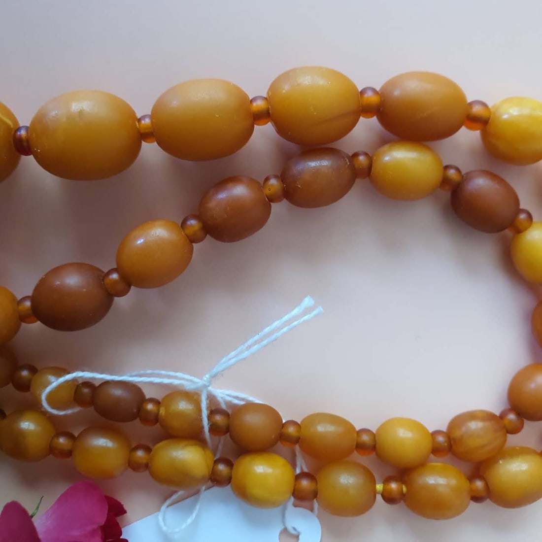 NATURAL BUTTERSCOTCH AMBER NECKLACE - 2