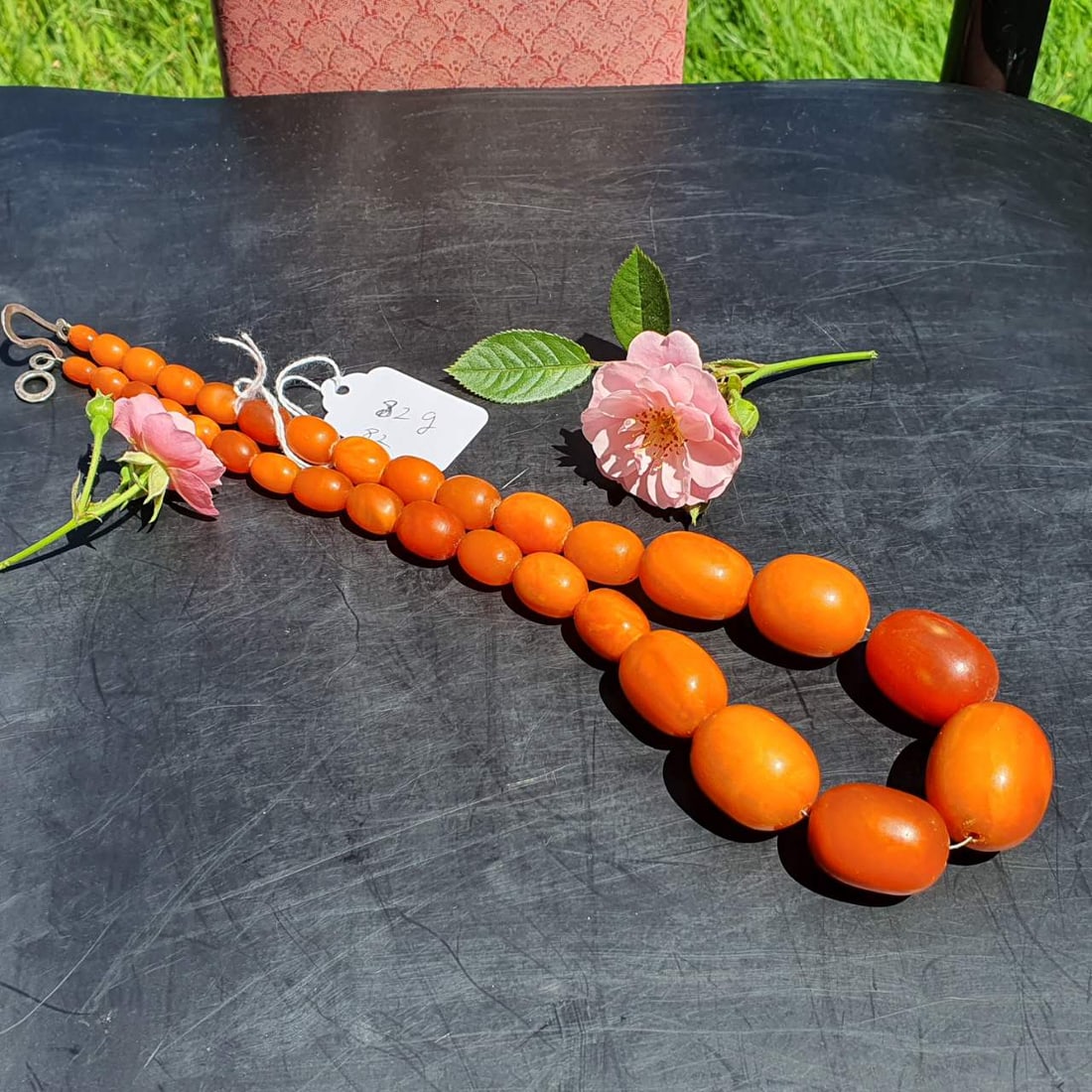 NATURAL BUTTERSCOTCH AMBER NECKLACE - 2