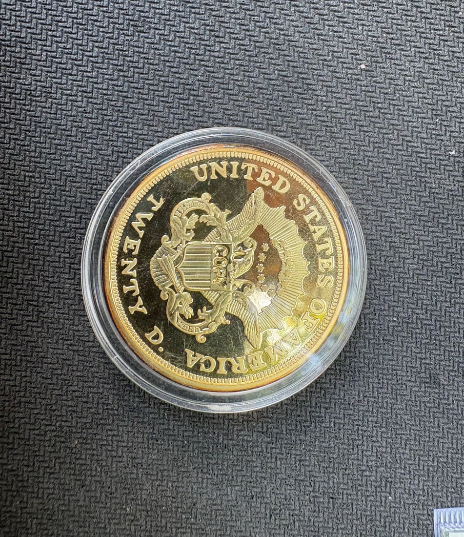 Commemorative Dollar and a Coin - 4