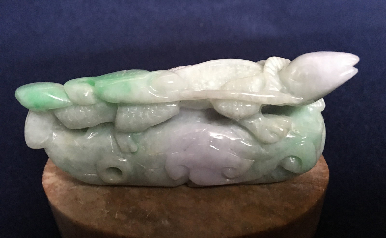 Tri-color Jadeite dragon Paper-weight (1 of 6)