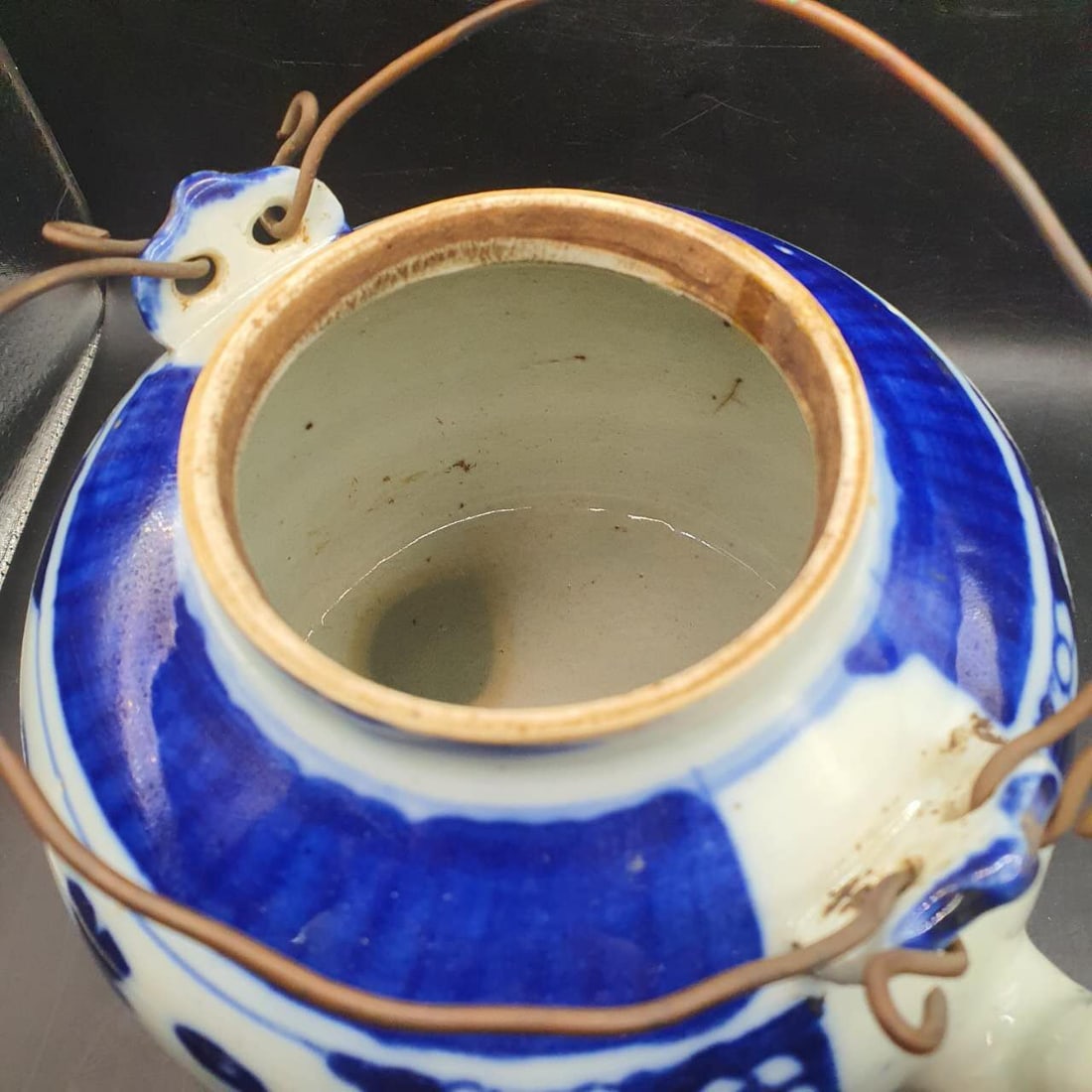 BIG Porcelain TEAPOT - 4