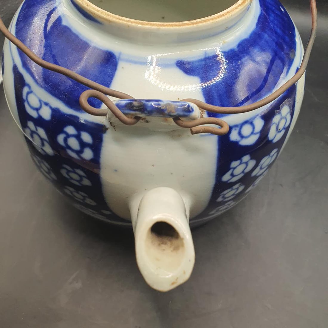 BIG Porcelain TEAPOT - 5