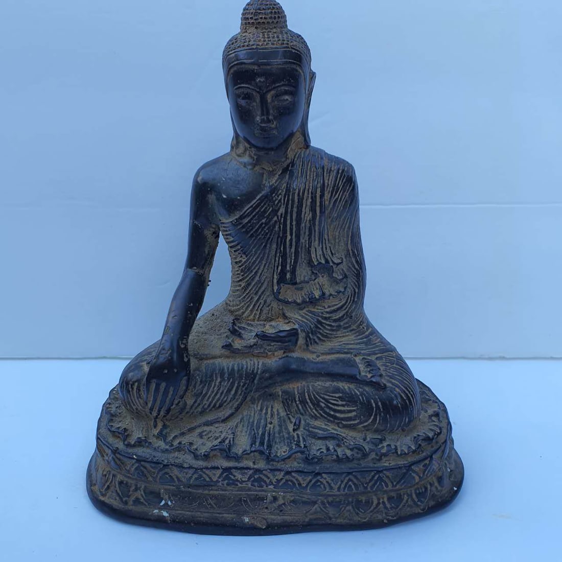 A bronze sculpture of a Bodhisattva (1 of 8)