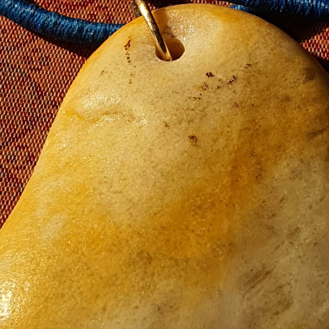Jade pendant, - 3