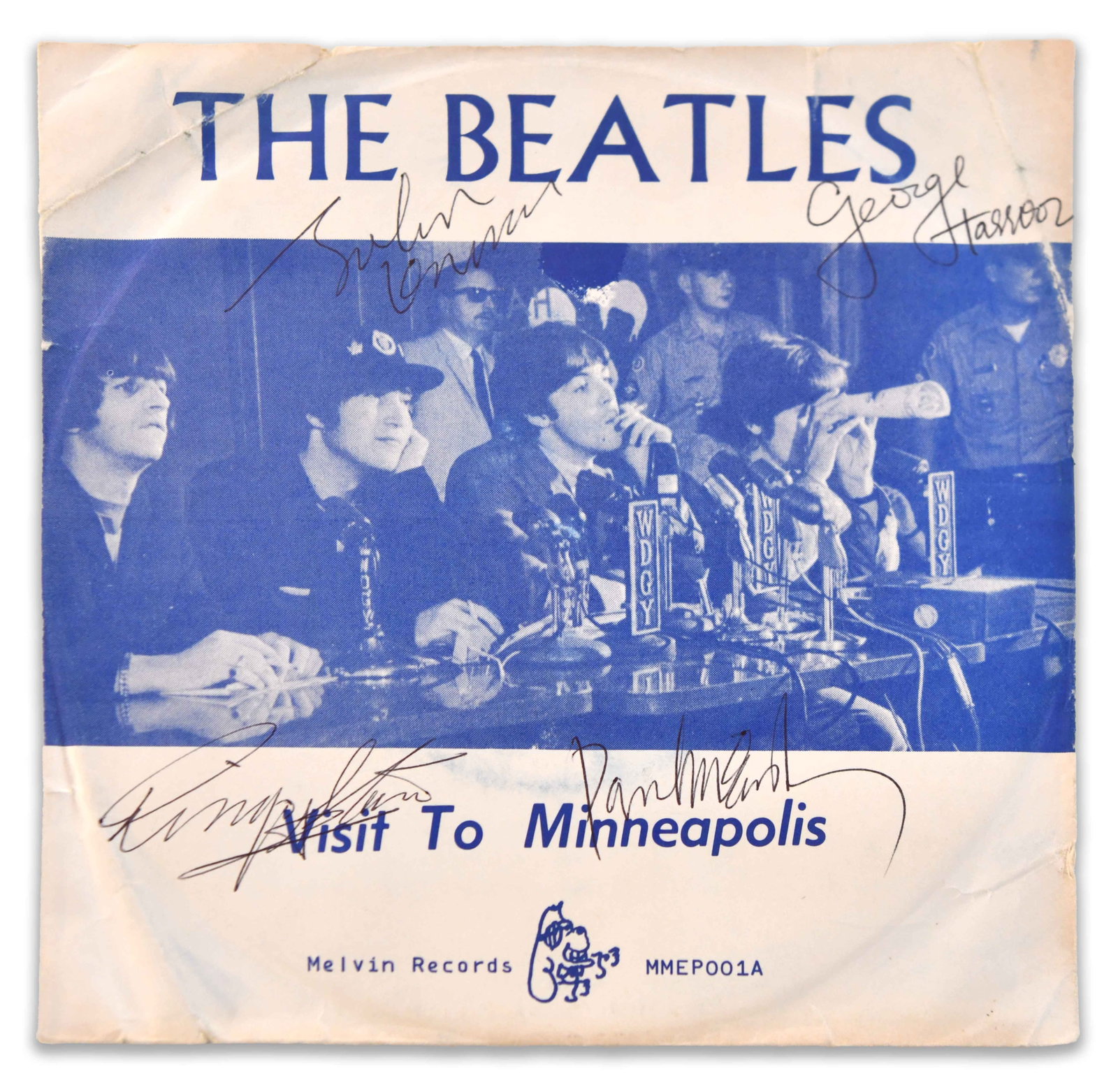 THE BEATLES, VISIT TO MINNEAPOLIS VINYL RECORD (1 of 4)