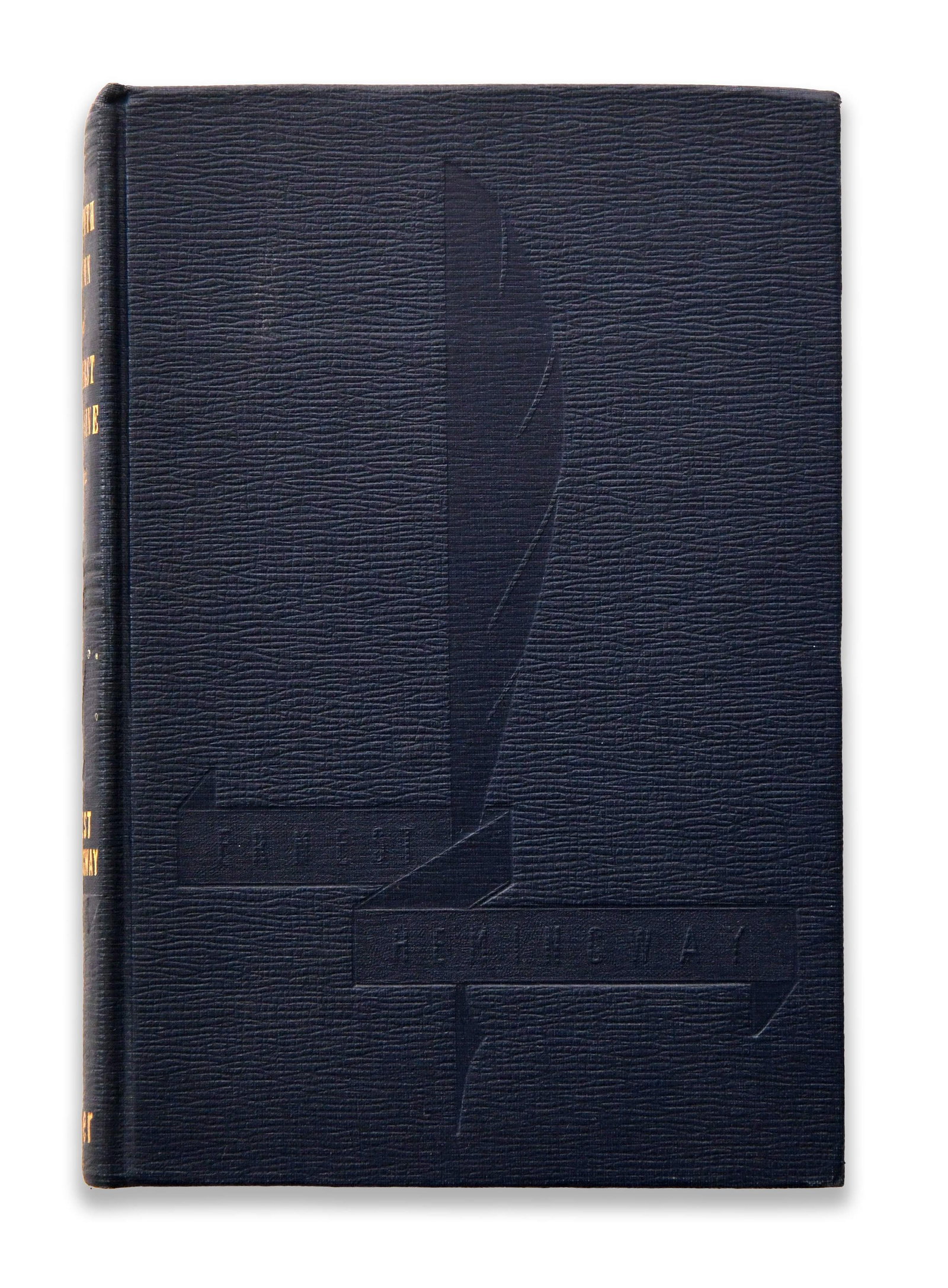 ERNEST HEMINGWAY SIGNED THE FIFTH COLUMN AND THE FIRST FORTY-NINE STORIES BOOK (1 of 4)