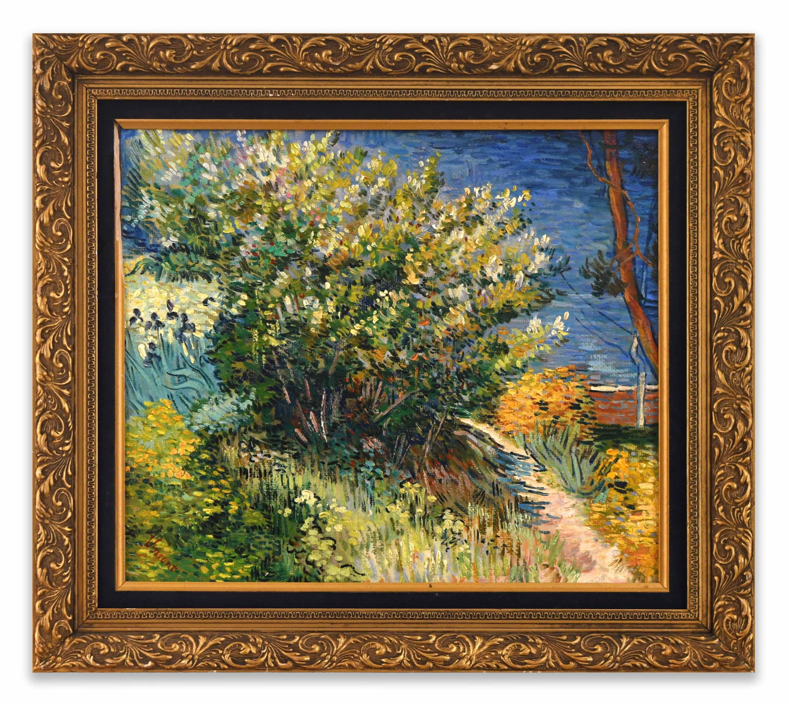 VINCENT VAN GOGH (1853-1890), ATTRIBUTED TO, OIL ON CANVAS (1 of 6)